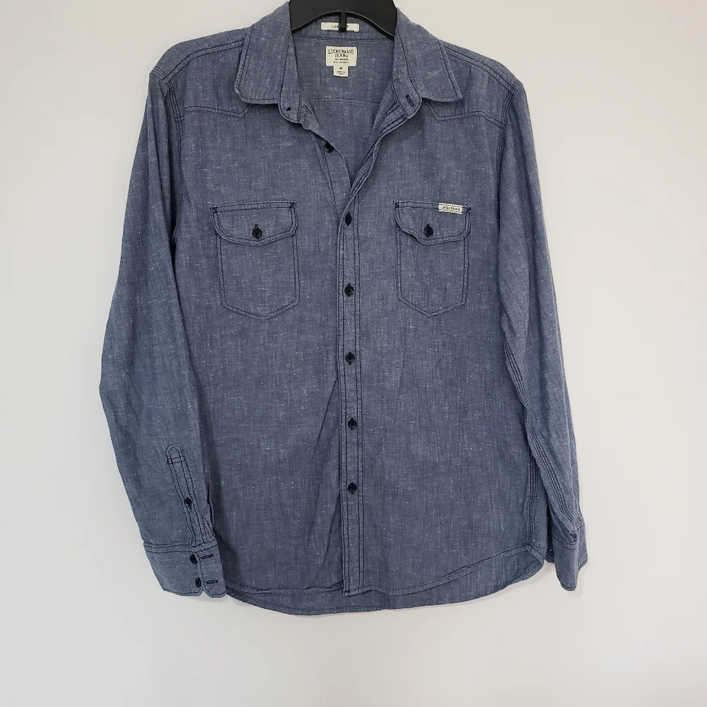 Lucky Brand Coyote Hills Chambray Shirt